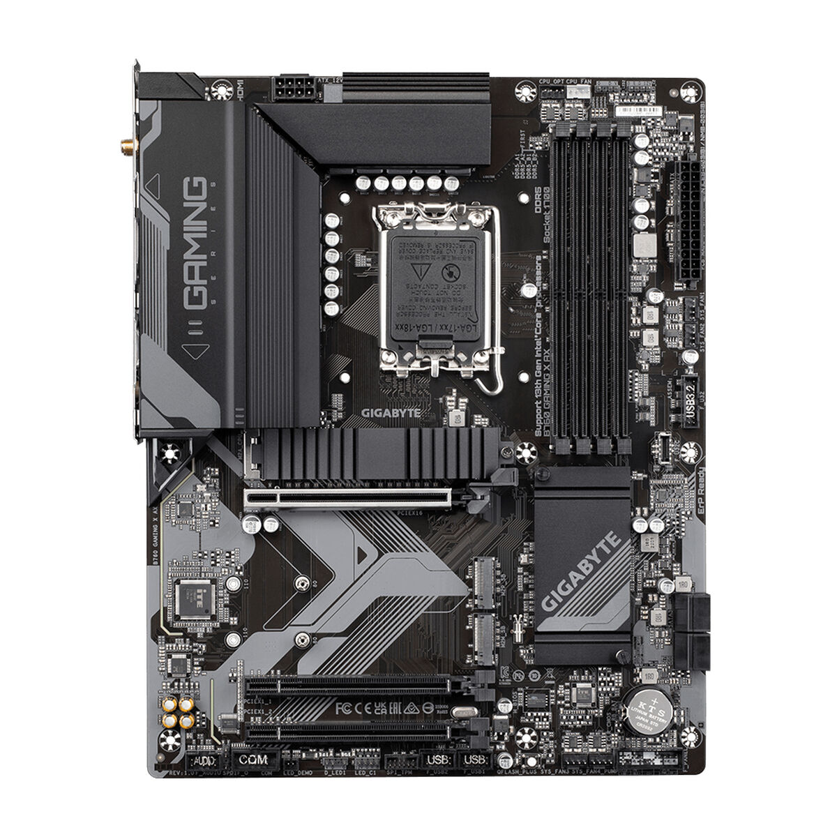 Afbeeldingen van Motherboard Gigabyte B760 GAMING X AX 256 MB Intel LGA 1700
