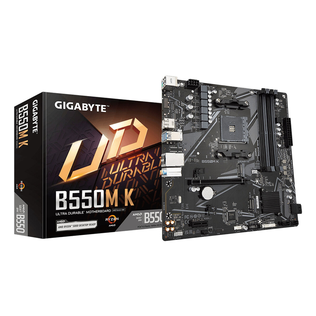 Afbeeldingen van Motherboard Gigabyte AMD B550 AMD AMD AM4