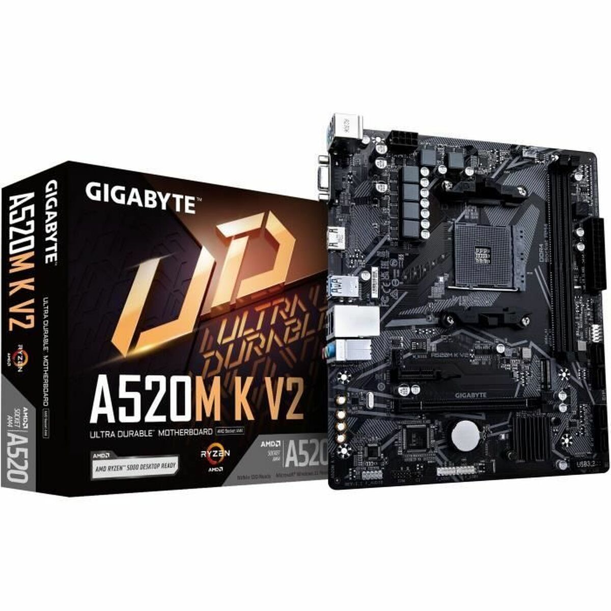 Picture of Motherboard Gigabyte A520M K V2 AMD AM4 AMD A520 AMD