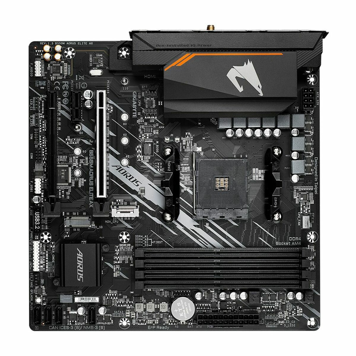 Picture of Motherboard Gigabyte AMD B550 AMD AMD AM4