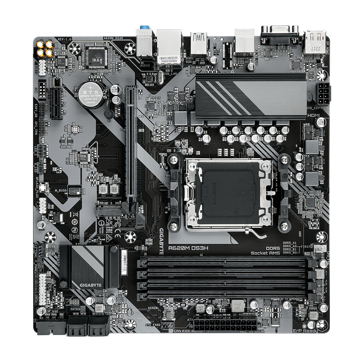 Afbeeldingen van Motherboard Gigabyte A620M DS3H AMD AM5 AMD