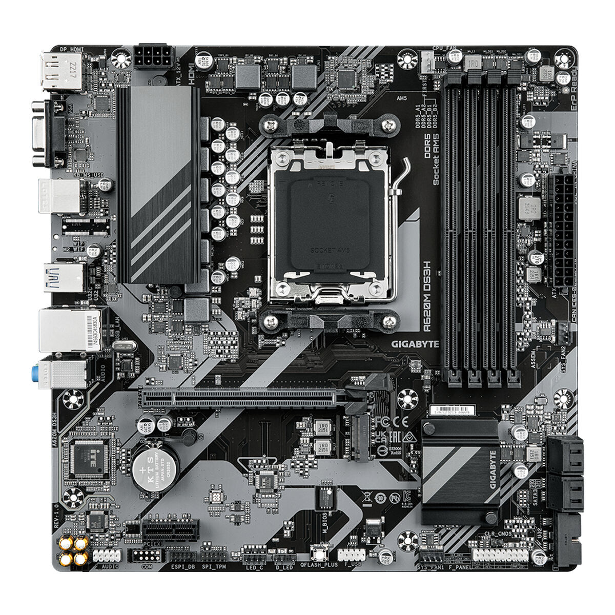 Afbeeldingen van Motherboard Gigabyte A620M DS3H AMD AM5 AMD