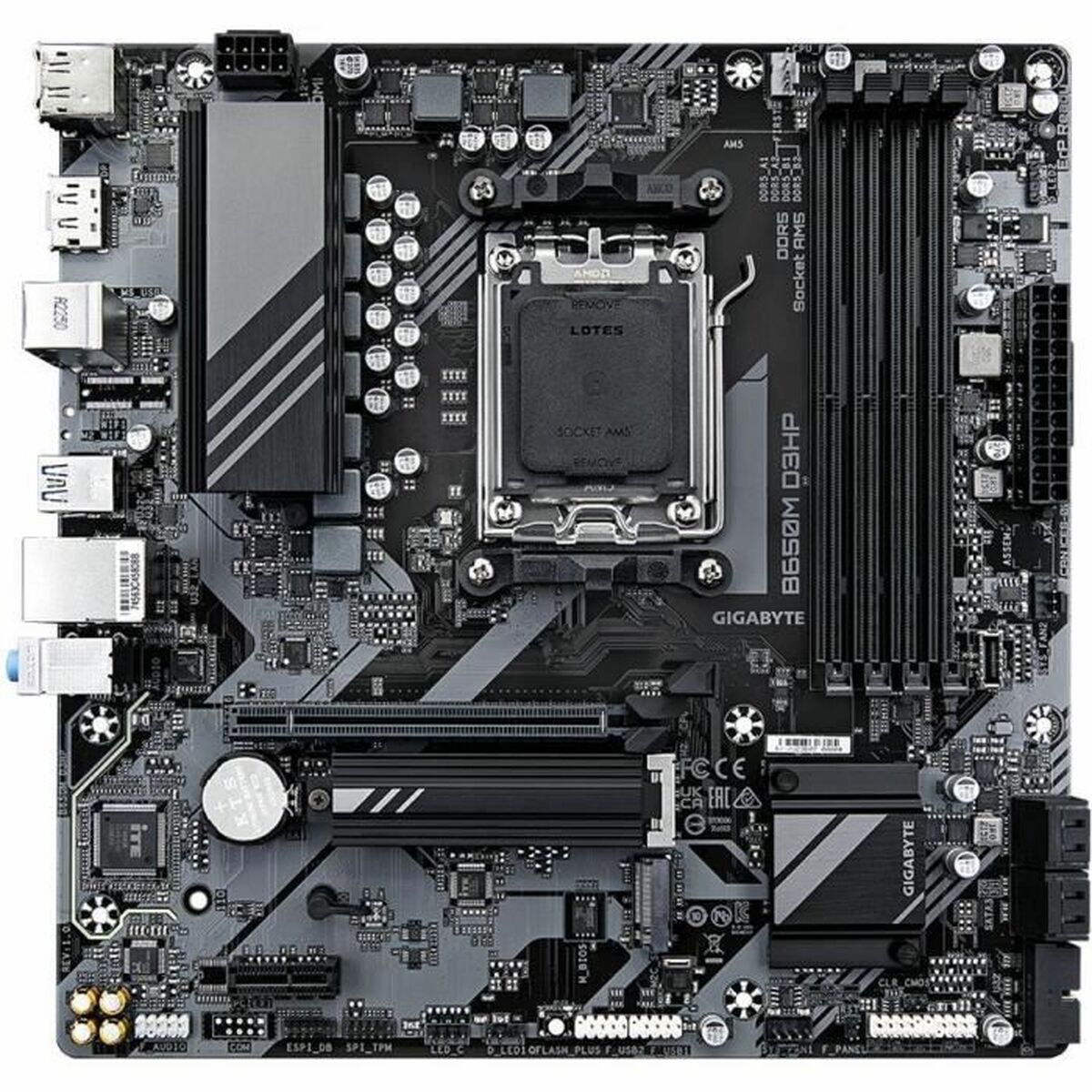 Afbeeldingen van Motherboard Gigabyte AMD AM5 AMD B650