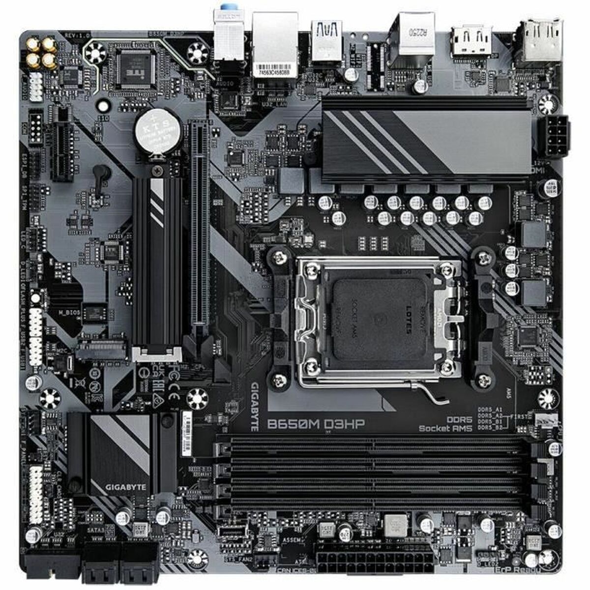 Afbeeldingen van Motherboard Gigabyte AMD AM5 AMD B650