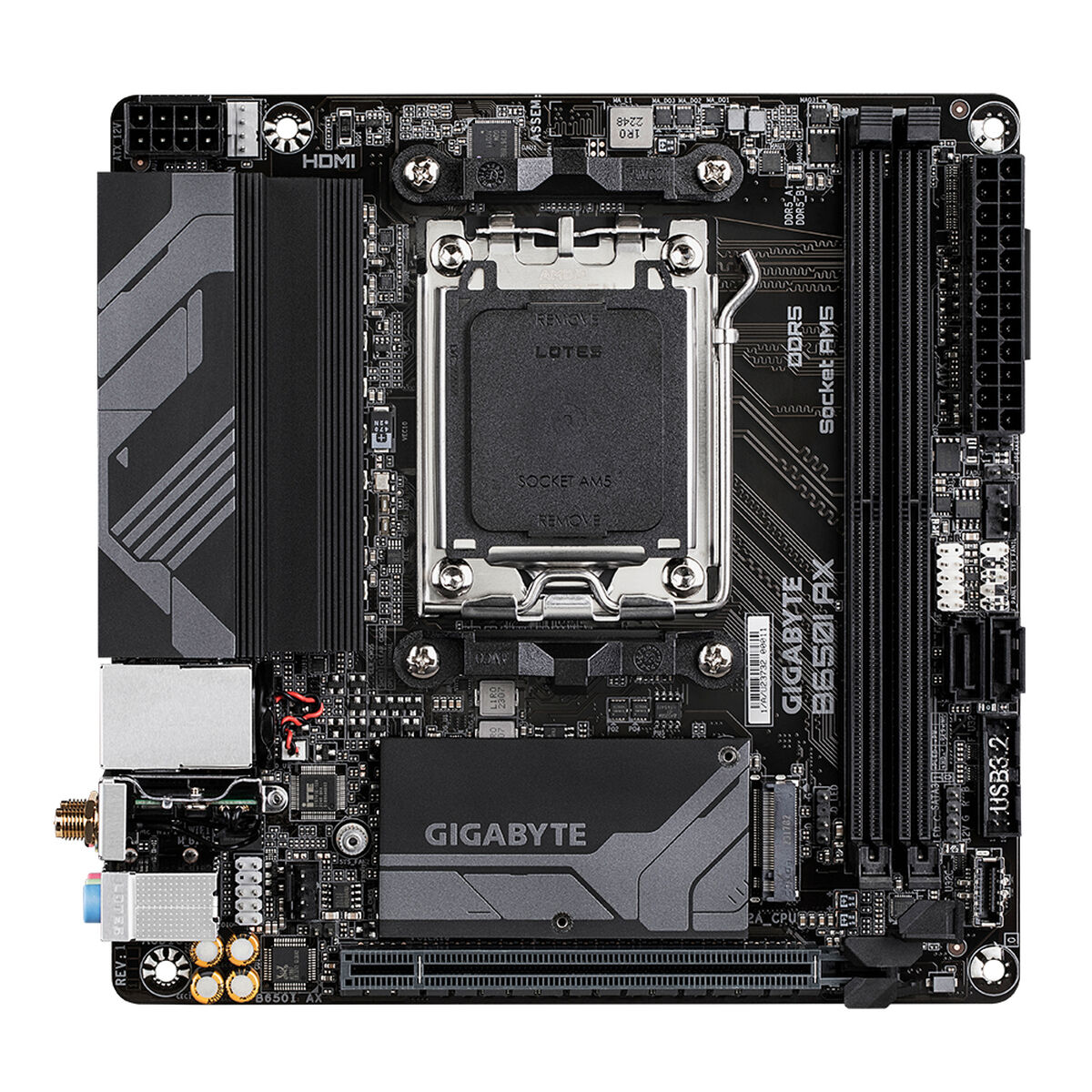 Picture of Motherboard Gigabyte B650I AX AMD B650 AMD AM5