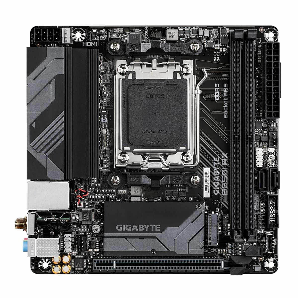 Picture of Motherboard Gigabyte B650I AX AMD B650 AMD AM5