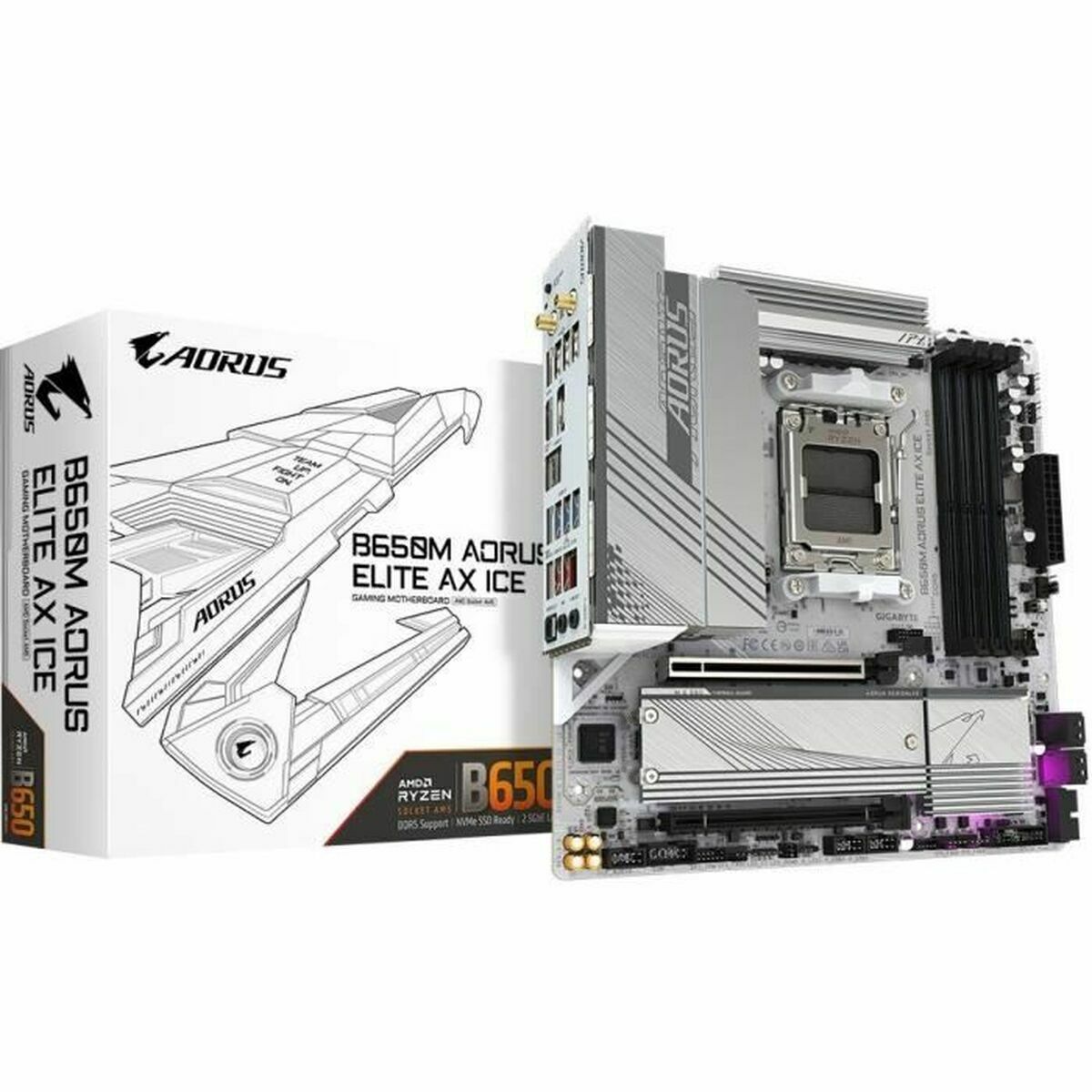 Picture of Motherboard Gigabyte AMD AM5 AMD B650