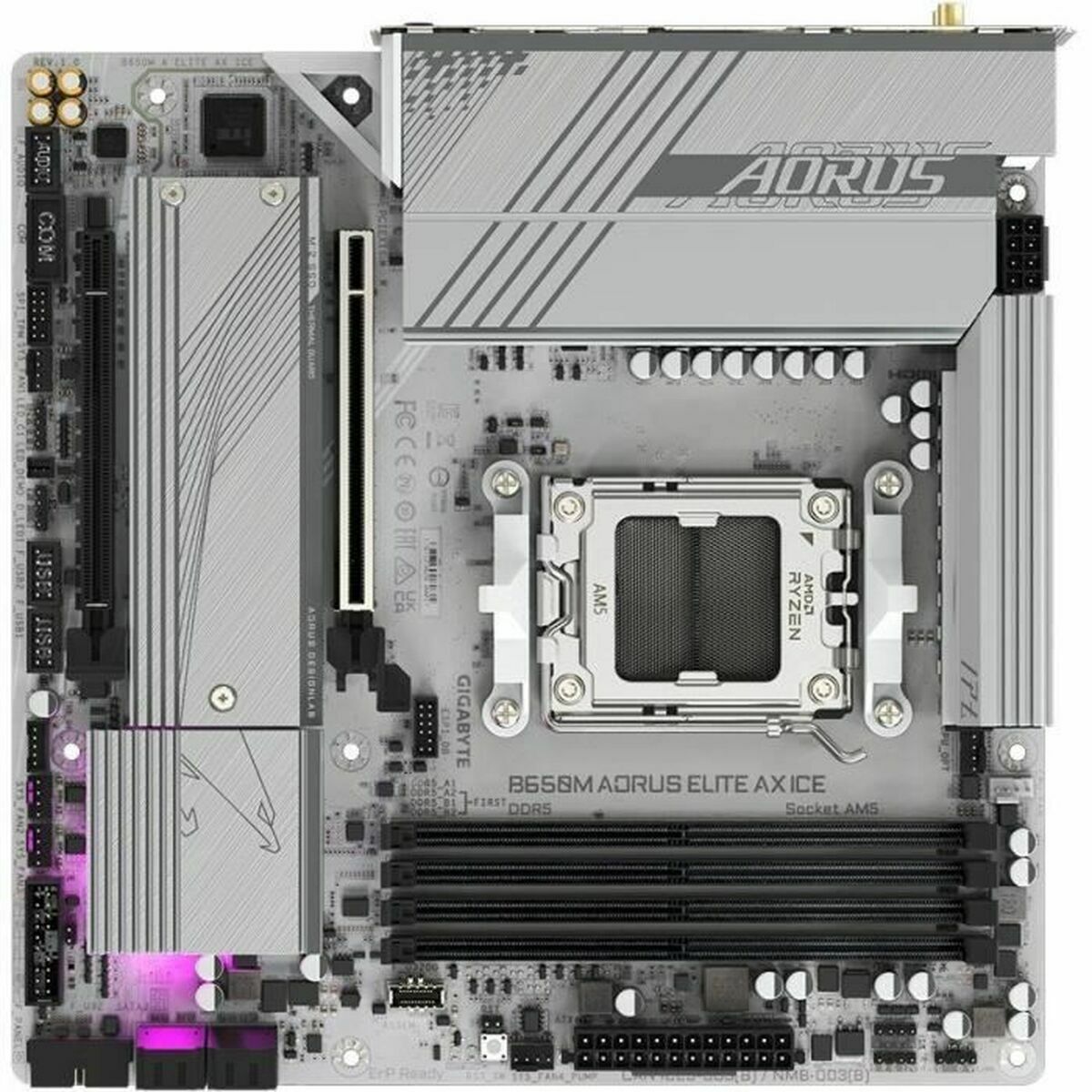 Picture of Motherboard Gigabyte AMD AM5 AMD B650