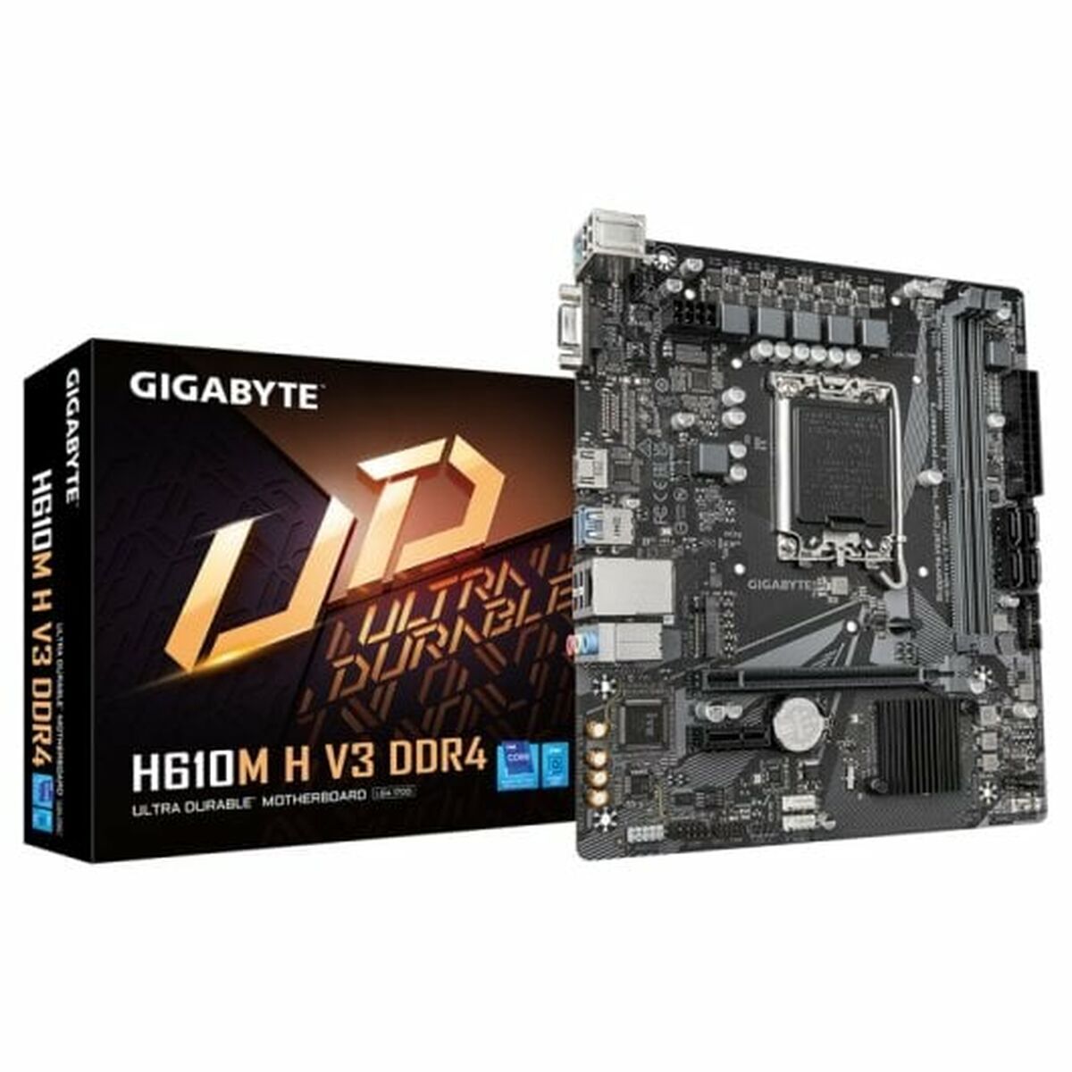 Moederbord Gigabyte H610M H V3 DDR4 LGA 1700