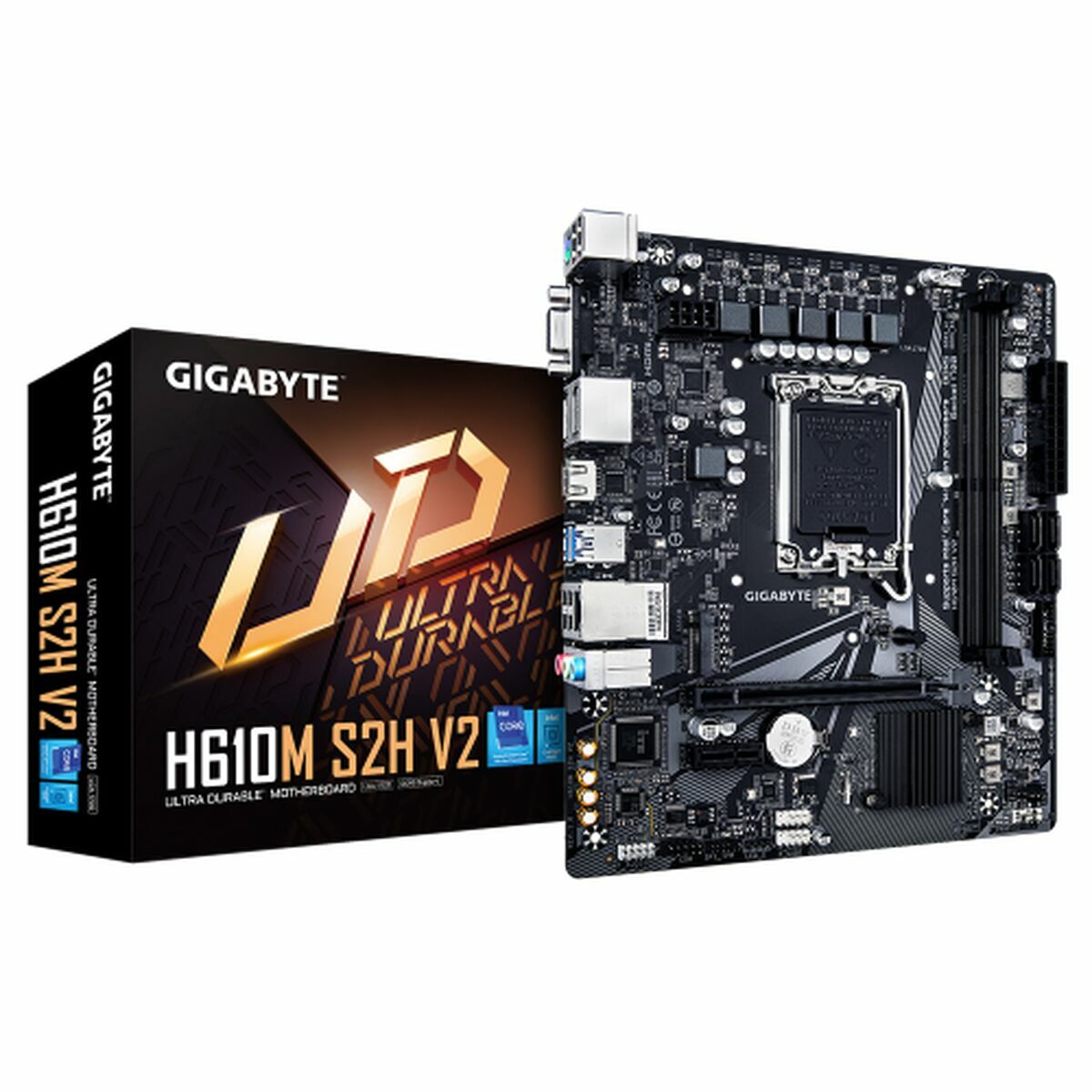 Afbeeldingen van Motherboard Gigabyte H610M S2H V2 INTEL H610 EXPRESS LGA 1700