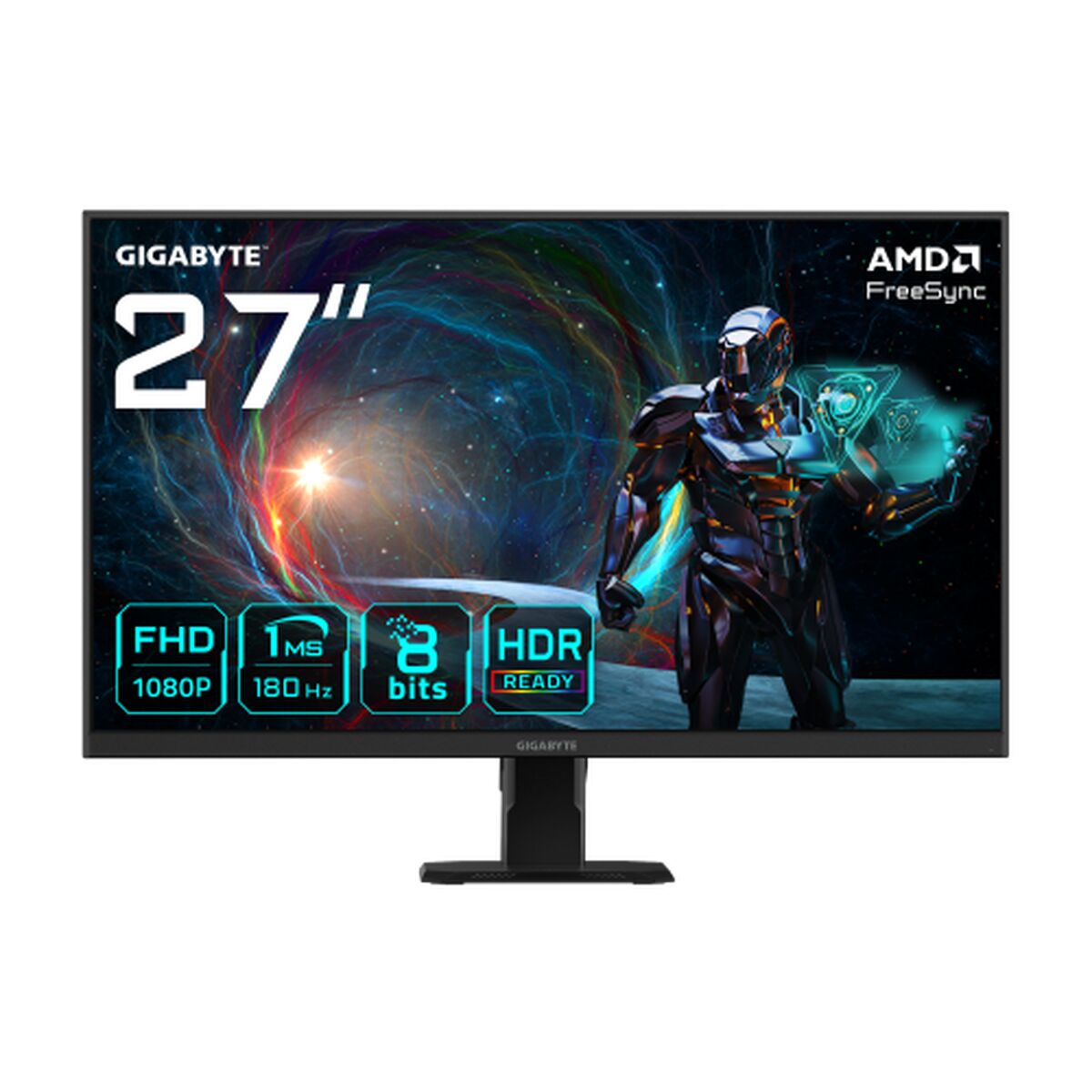 Picture of Gaming Monitor Gigabyte GS27FA-EK Full HD 27"