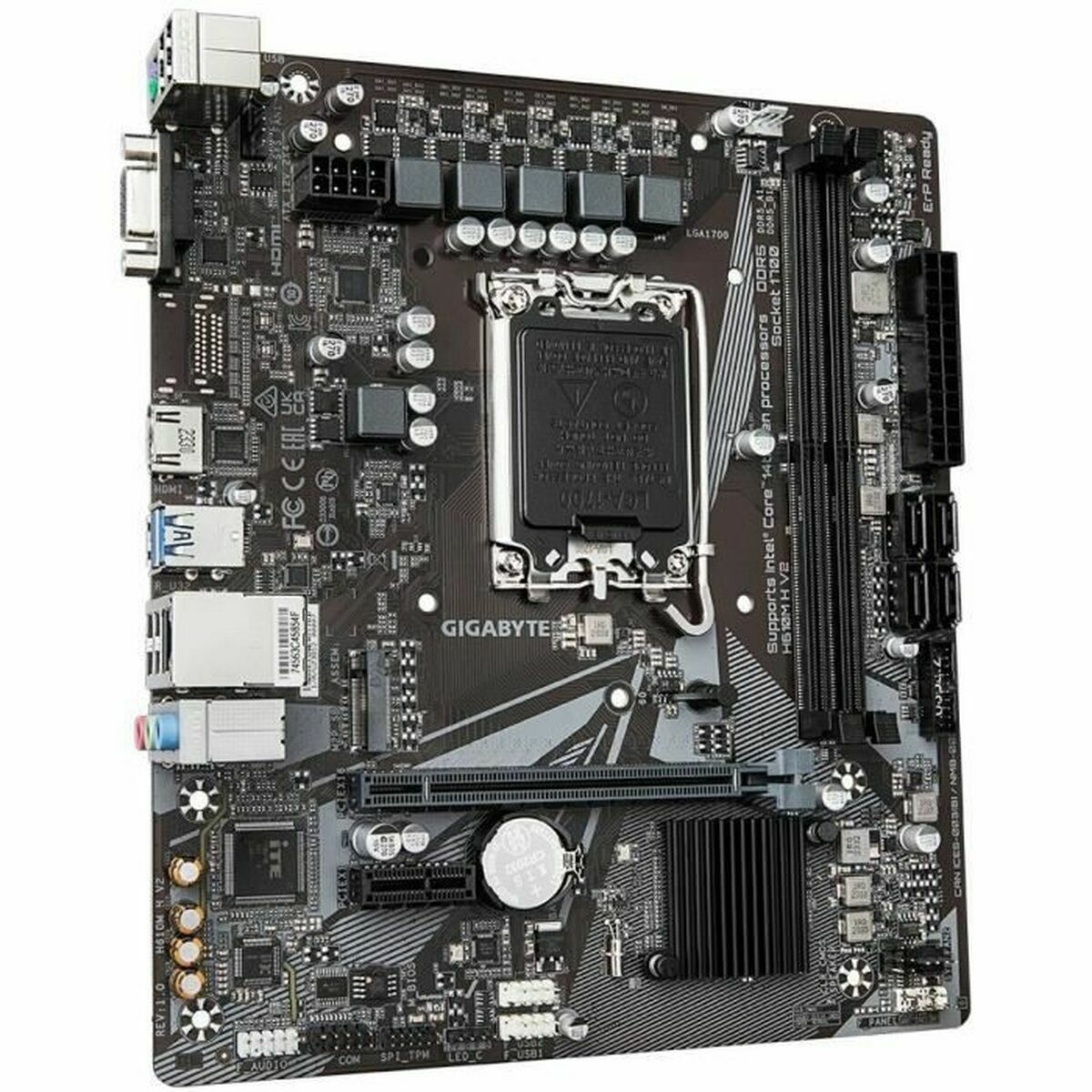 Picture of Motherboard Gigabyte H610M H V2 H610 LGA 1700