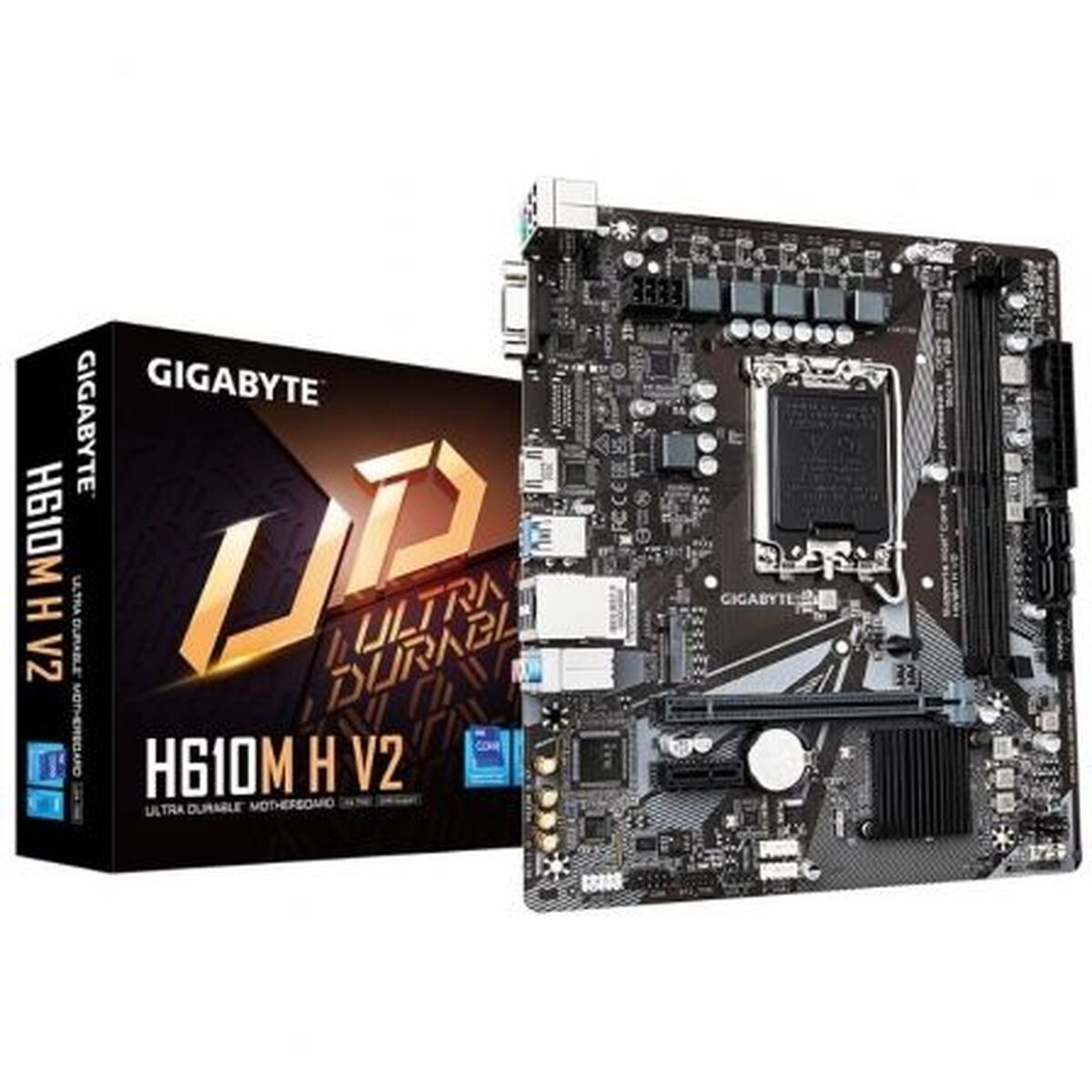 Picture of Motherboard Gigabyte H610M H V2 H610 LGA 1700