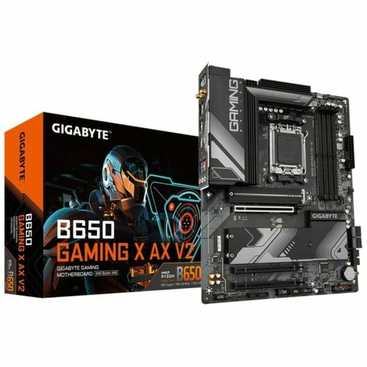 Scheda Madre Gigabyte B650 GAMING X AX V2 AMD AMD B650 AMD AM5