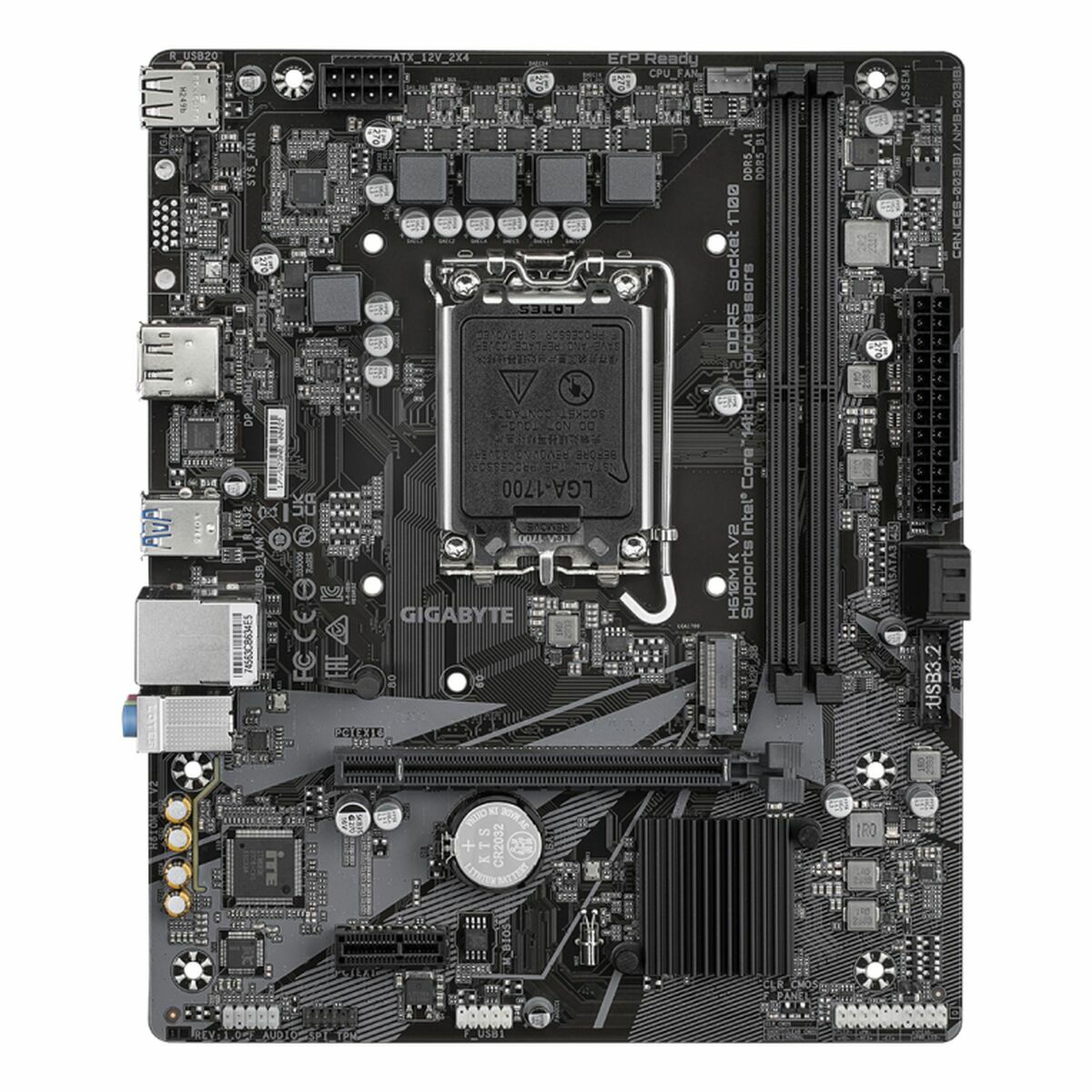 Picture of Motherboard Gigabyte H610M K V2 INTEL H610 LGA 1700