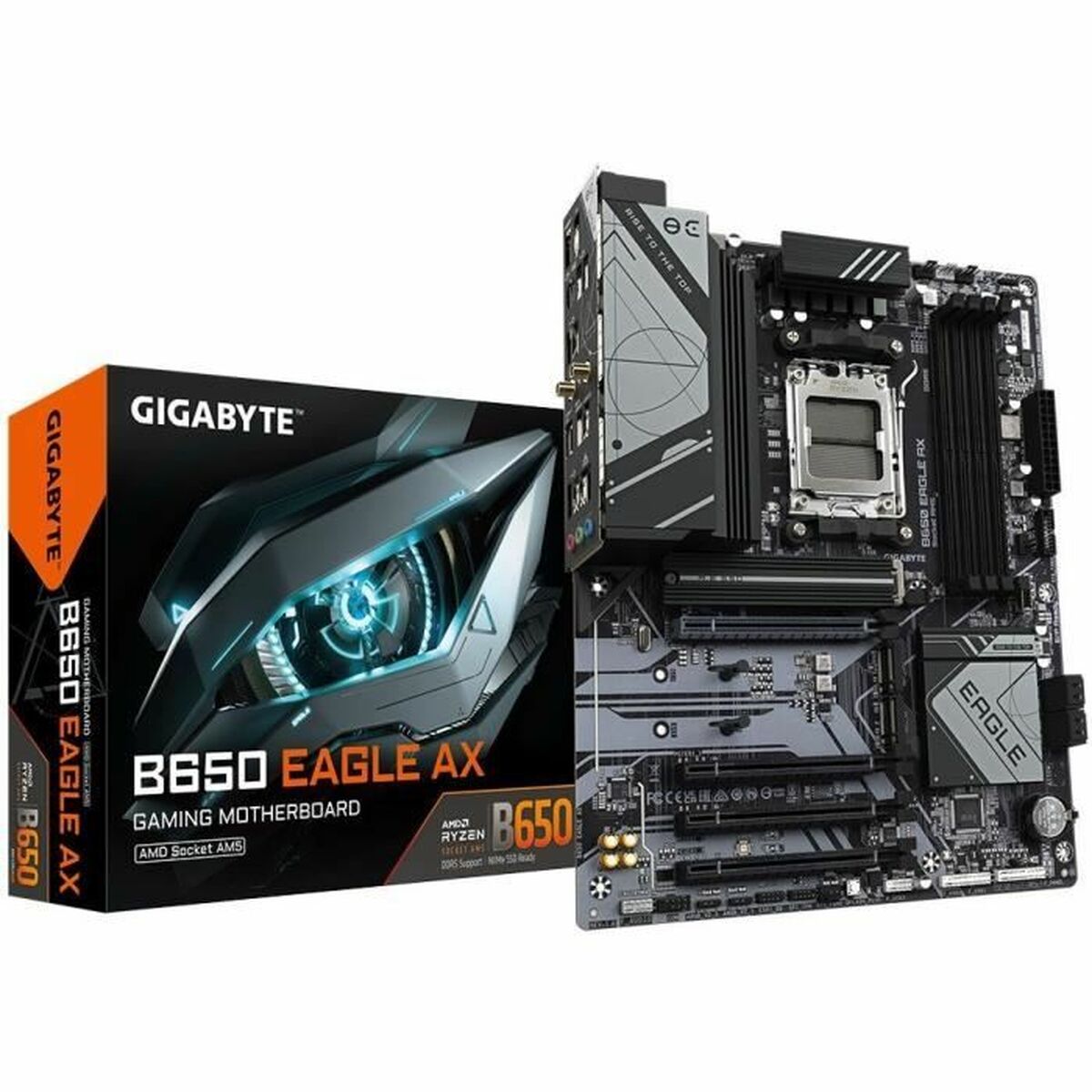 Picture of Motherboard Gigabyte AMD AMD B650 AMD AM5