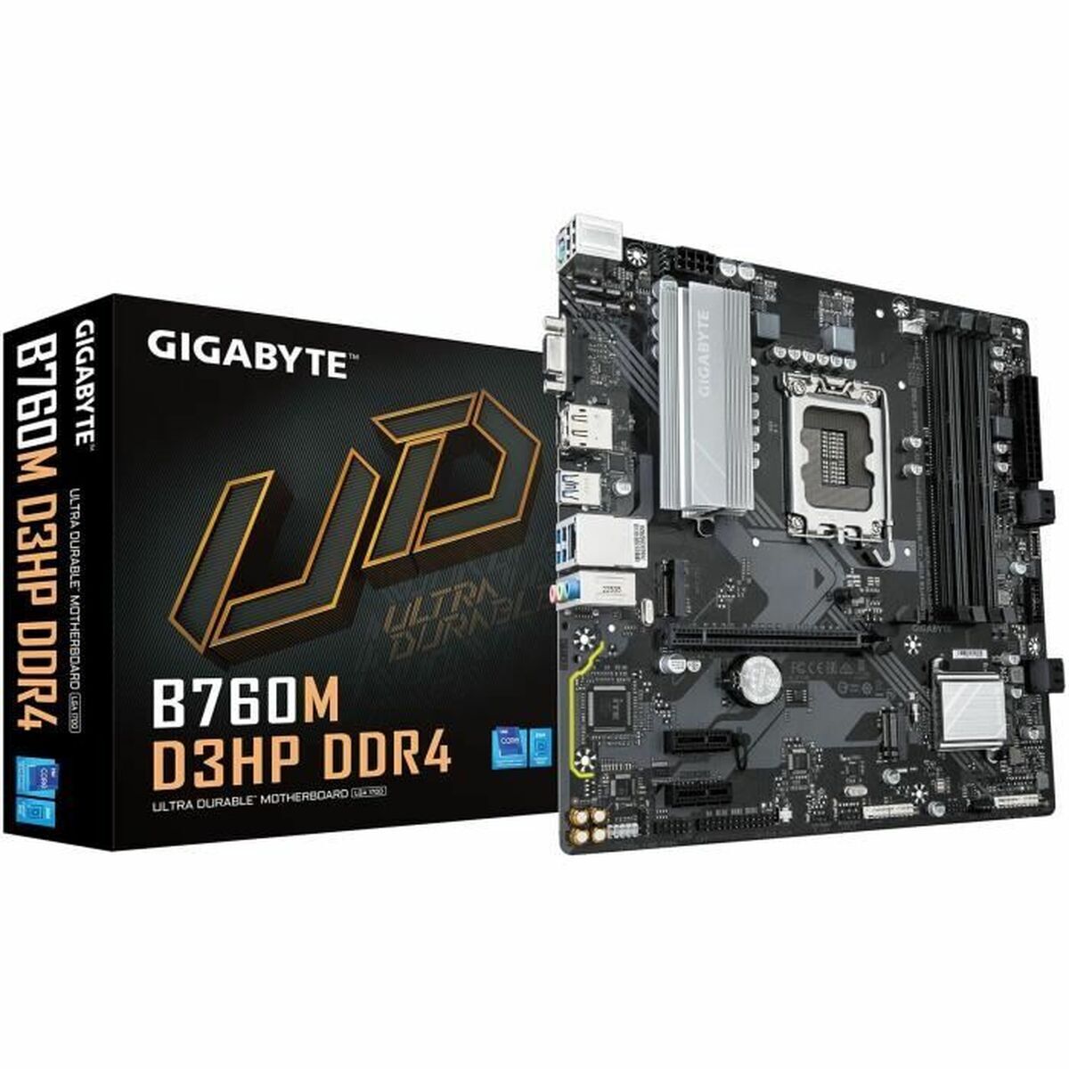 Picture of Motherboard Gigabyte GIGABYTE B760M D3HP DDR4 INTEL B760 EXPRESS LGA 1700