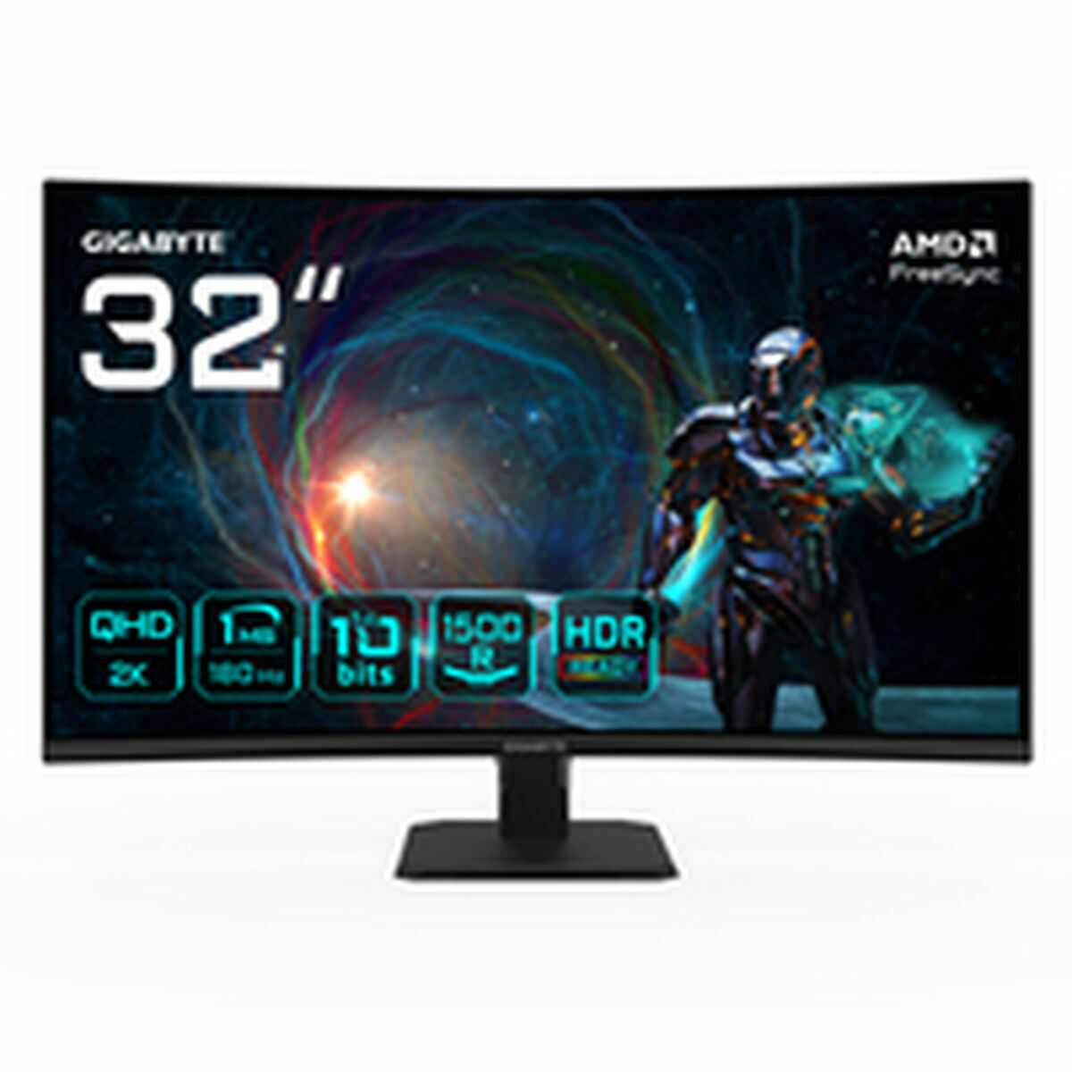 Afbeeldingen van Gaming Monitor Gigabyte 20VM0-GS32QCABM-1EUR Quad HD 31,5"