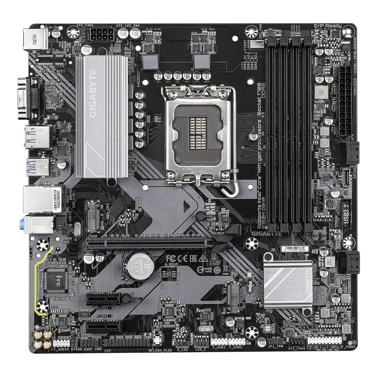 Afbeeldingen van Motherboard Gigabyte B760M D3HP INTEL B760 EXPRESS LGA 1700