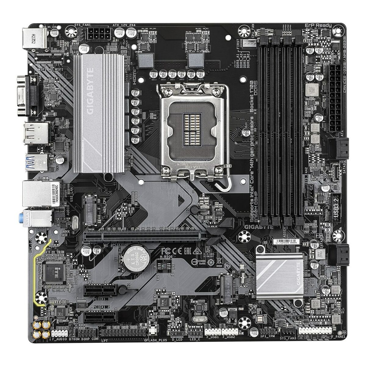 Afbeeldingen van Motherboard Gigabyte B760M D3HP INTEL B760 EXPRESS LGA 1700