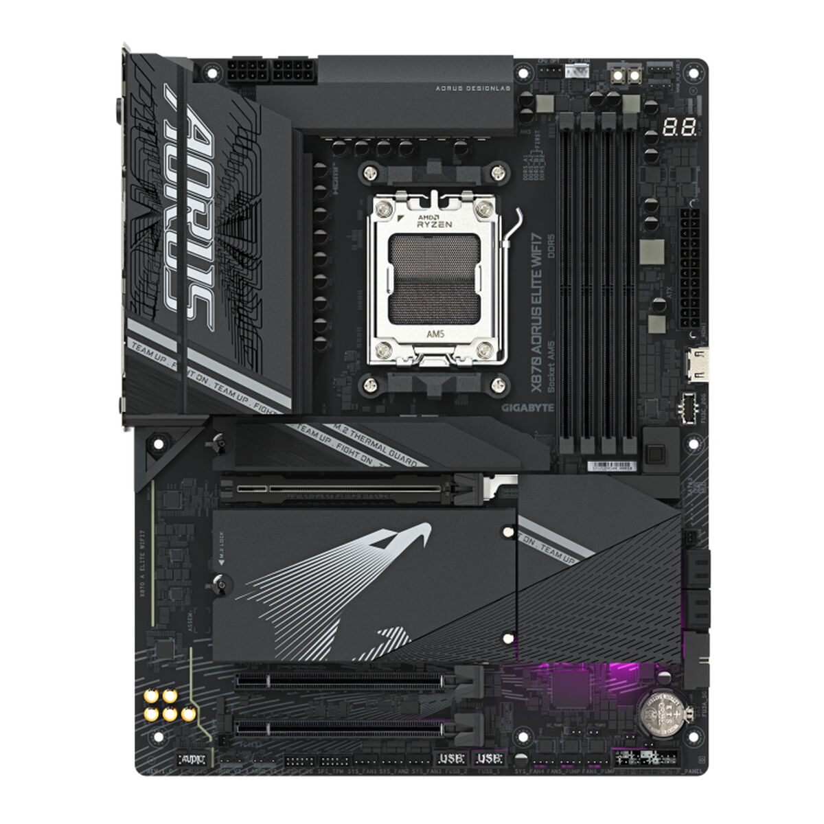 Afbeeldingen van Motherboard Gigabyte X870 AORUS ELITE WIFI7 AMD X870 AMD X870 AMD AM5