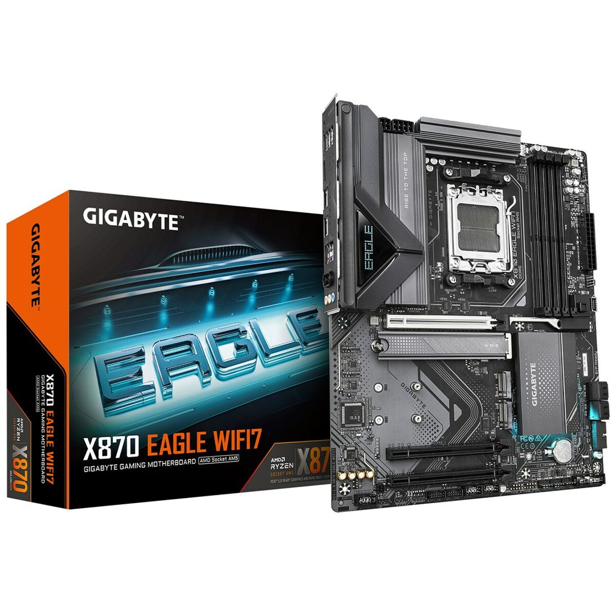Obrazek Motherboard Gigabyte X870 EAGLE WIFI7 AMD X870 AMD AM5