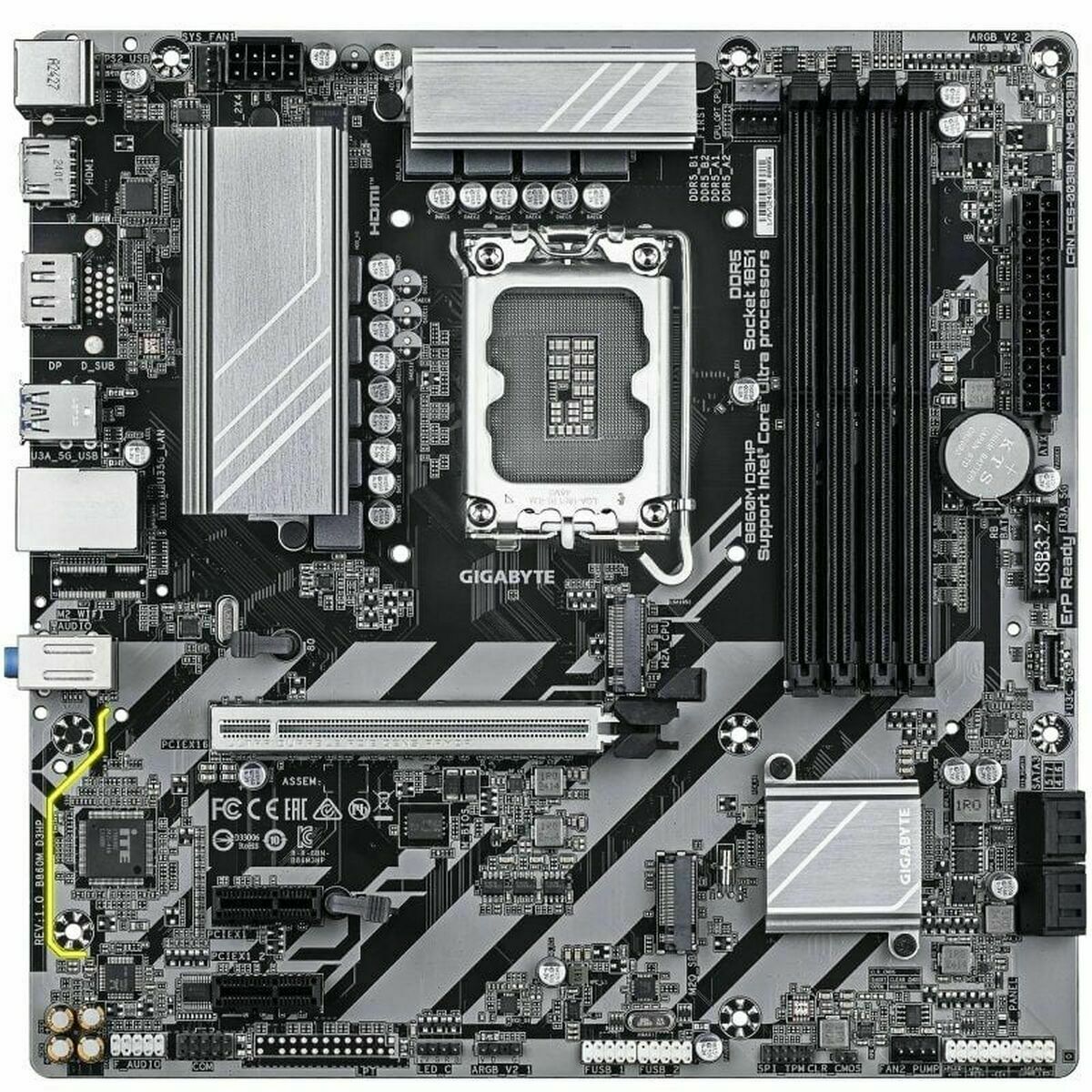 Afbeeldingen van Motherboard Gigabyte 9MB86MDS3-00-G10 LGA 1851