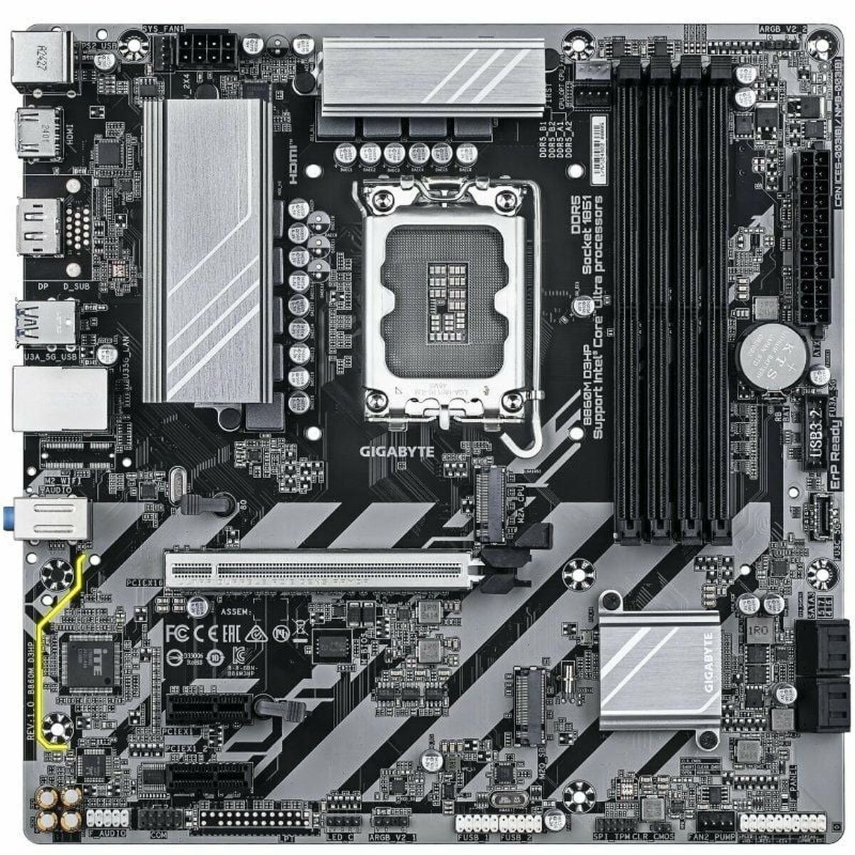 Picture of Motherboard Gigabyte 9MB86M3HP-00-G10 LGA 1851