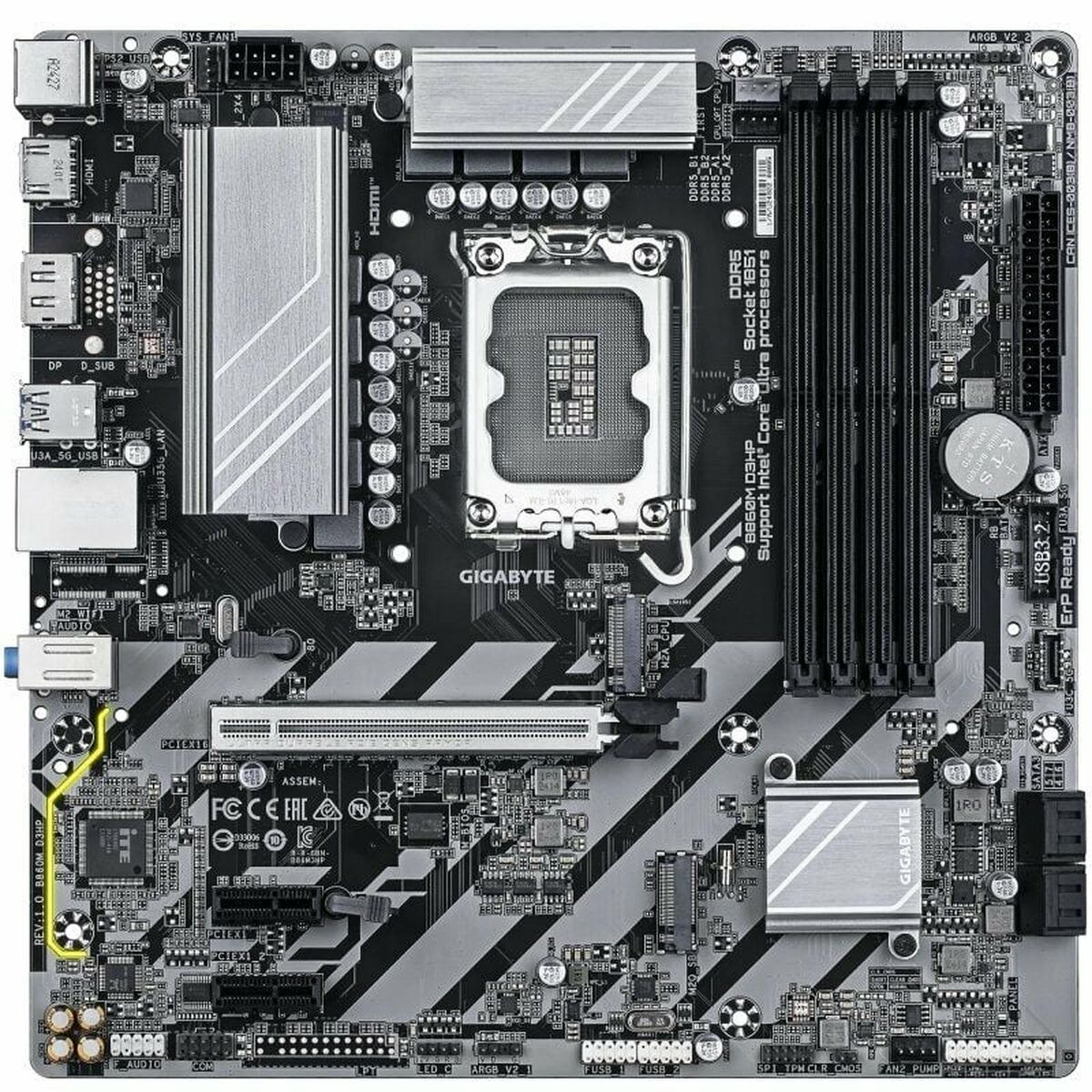 Afbeeldingen van Motherboard Gigabyte 9MB86M3HP-00-G10 LGA 1851
