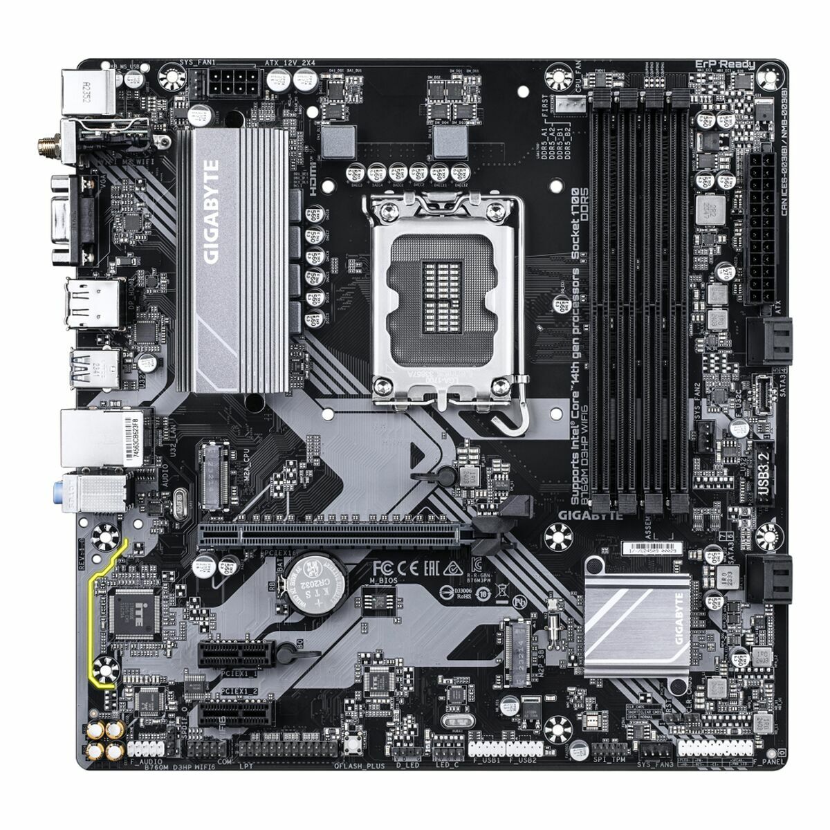 Afbeeldingen van Motherboard Gigabyte B760M D3HP WIFI6 INTEL B760 EXPRESS LGA 1700