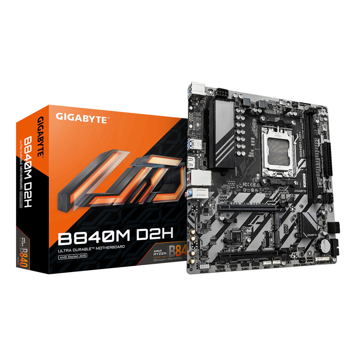 Picture of Motherboard Gigabyte B840M D2H AMD AMD AM5