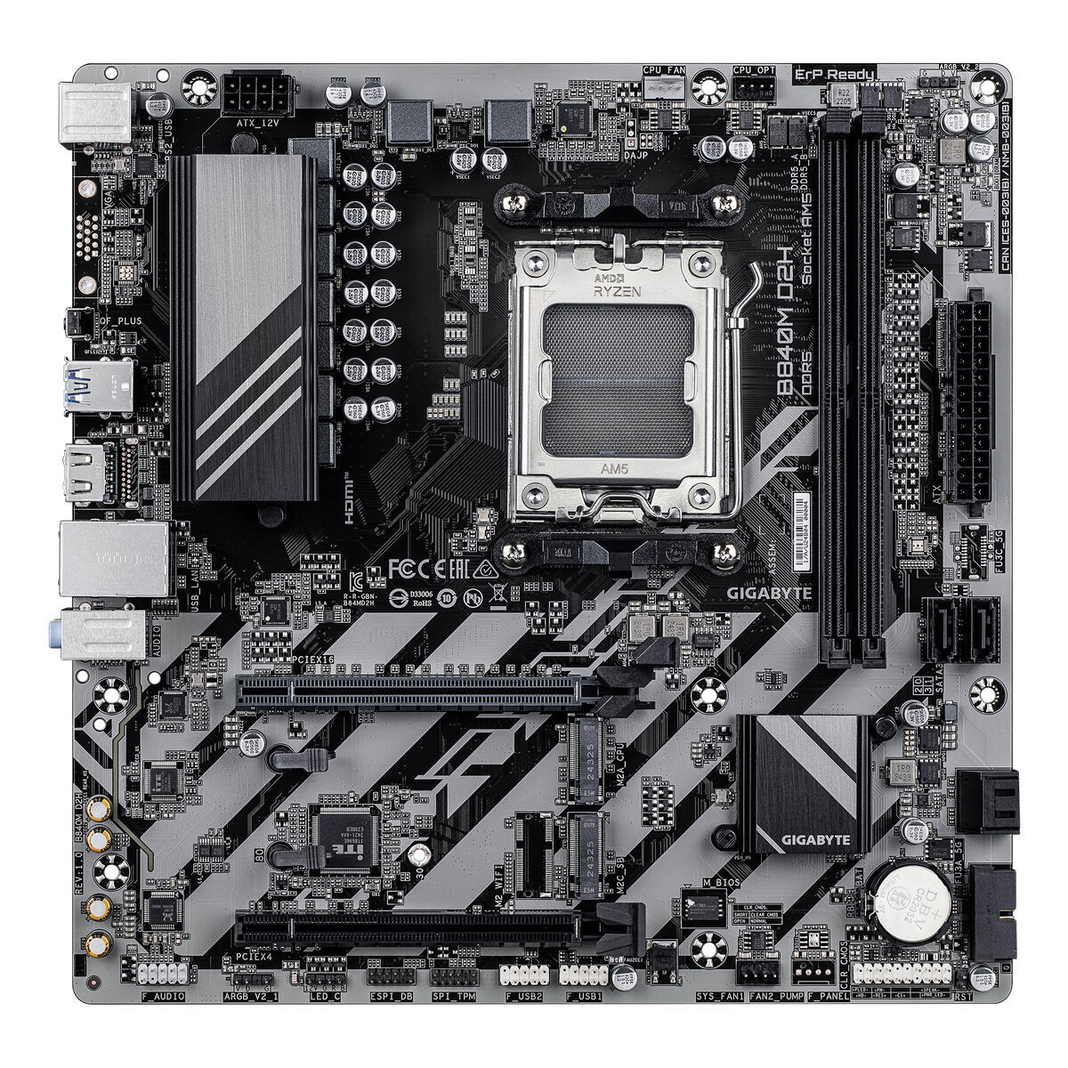 Picture of Motherboard Gigabyte B840M D2H AMD AMD AM5