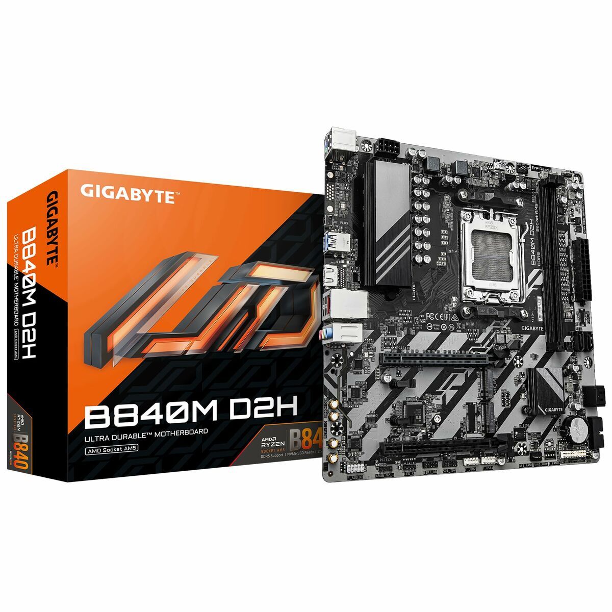 Picture of Motherboard Gigabyte B840M D2H AMD AMD AM5