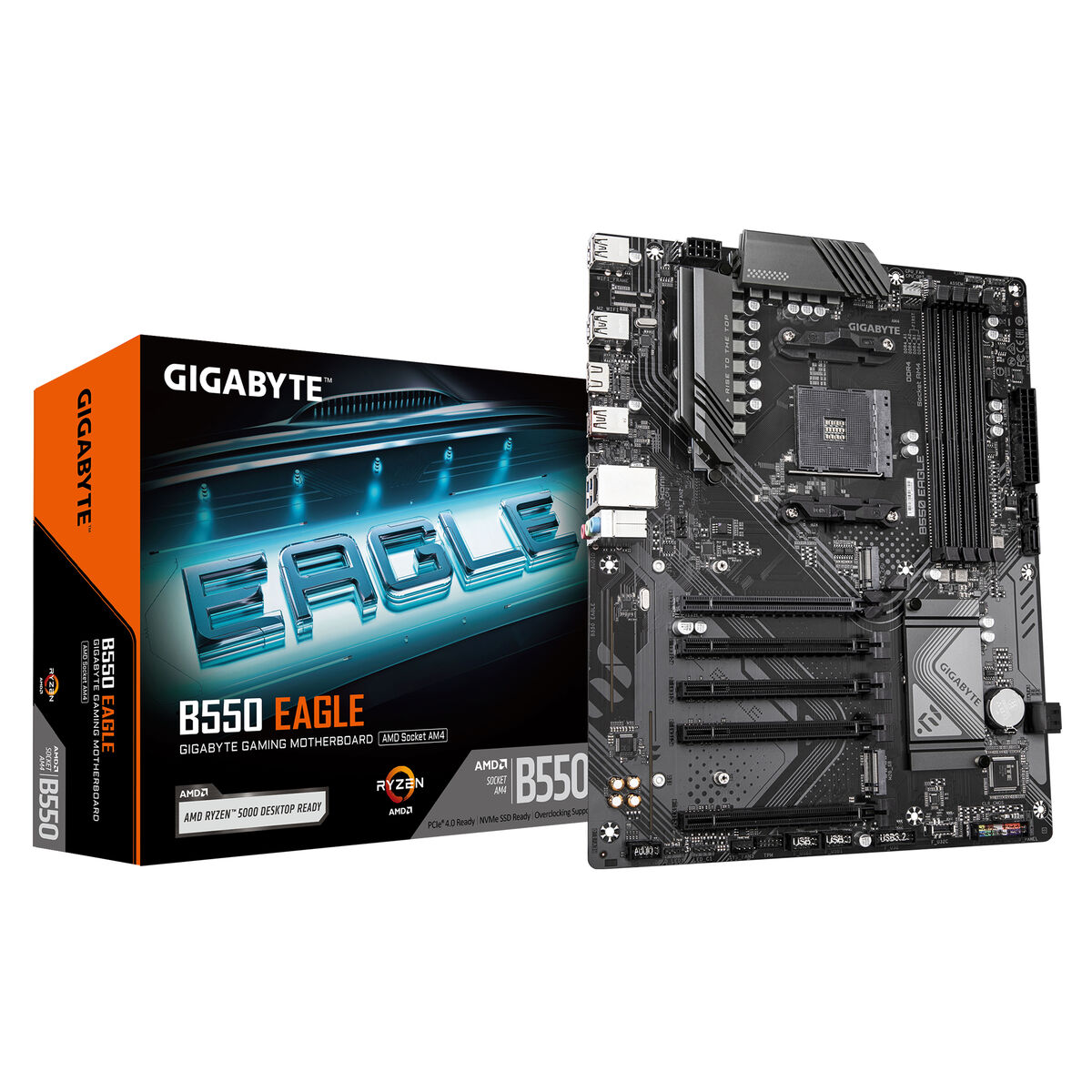 Afbeeldingen van Motherboard Gigabyte B550 EAGLE AMD B550 AMD AM4