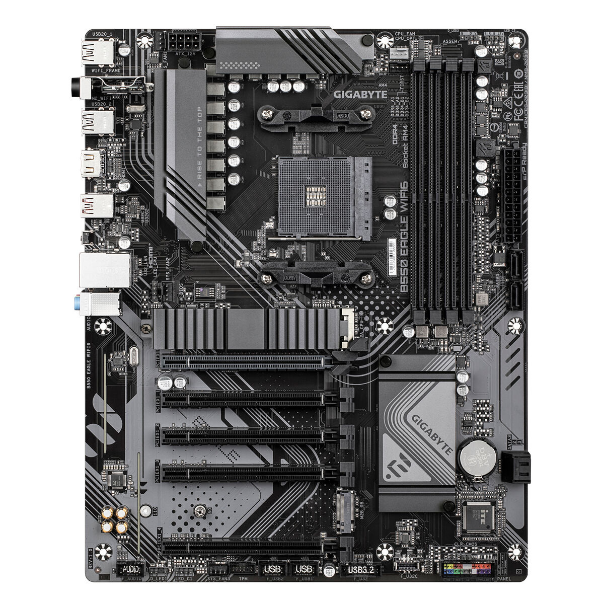 Afbeeldingen van Motherboard Gigabyte EAGLE Intel Wi-Fi 6 AMD B550 AMD AM4