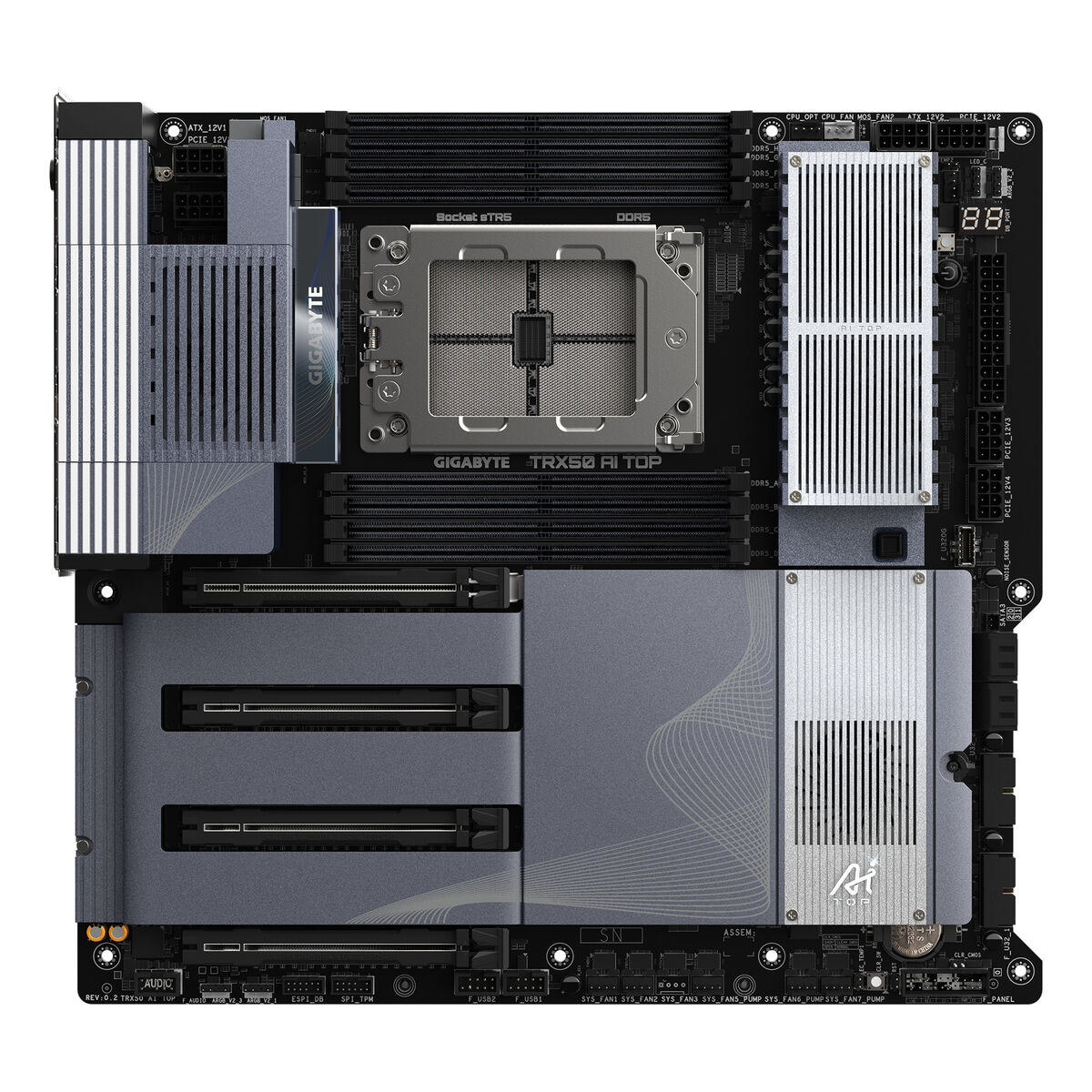 Picture of Monitor Gigabyte TRX50 AI TOP-2B AMD TRX50