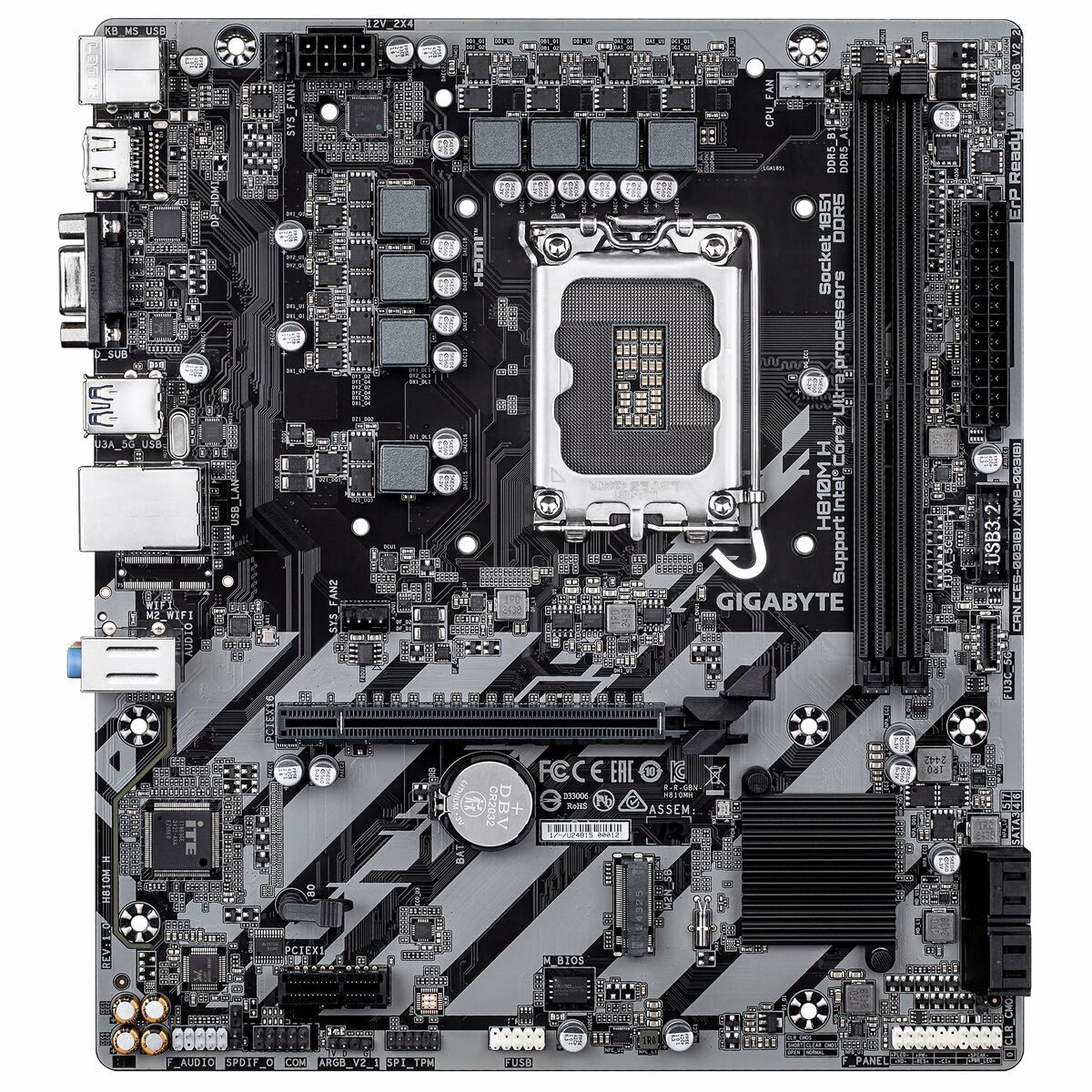 Picture of Motherboard Gigabyte 9MH810MH-00-G10 LGA 1851