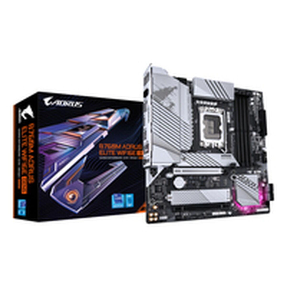 Picture of Motherboard Gigabyte B760M AORUS ELITE WIFI6E GEN5 LGA 1700
