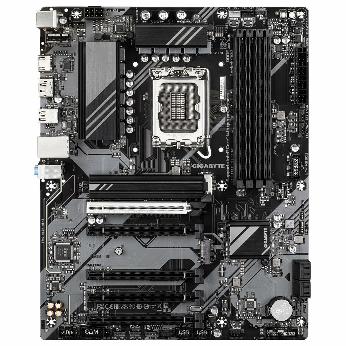 Afbeeldingen van Motherboard Gigabyte B760 DS3H GEN5 INTEL B760 EXPRESS LGA 1700