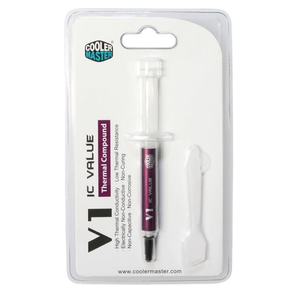 Afbeeldingen van Thermal Paste Syringe Cooler Master IC Value V1