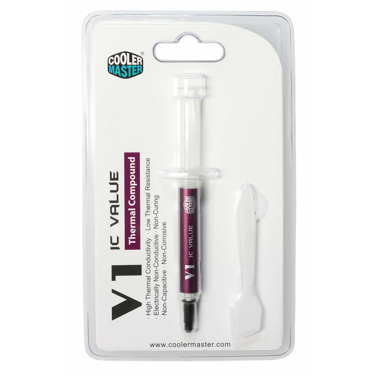 Afbeeldingen van Thermal Paste Syringe Cooler Master IC Value V1