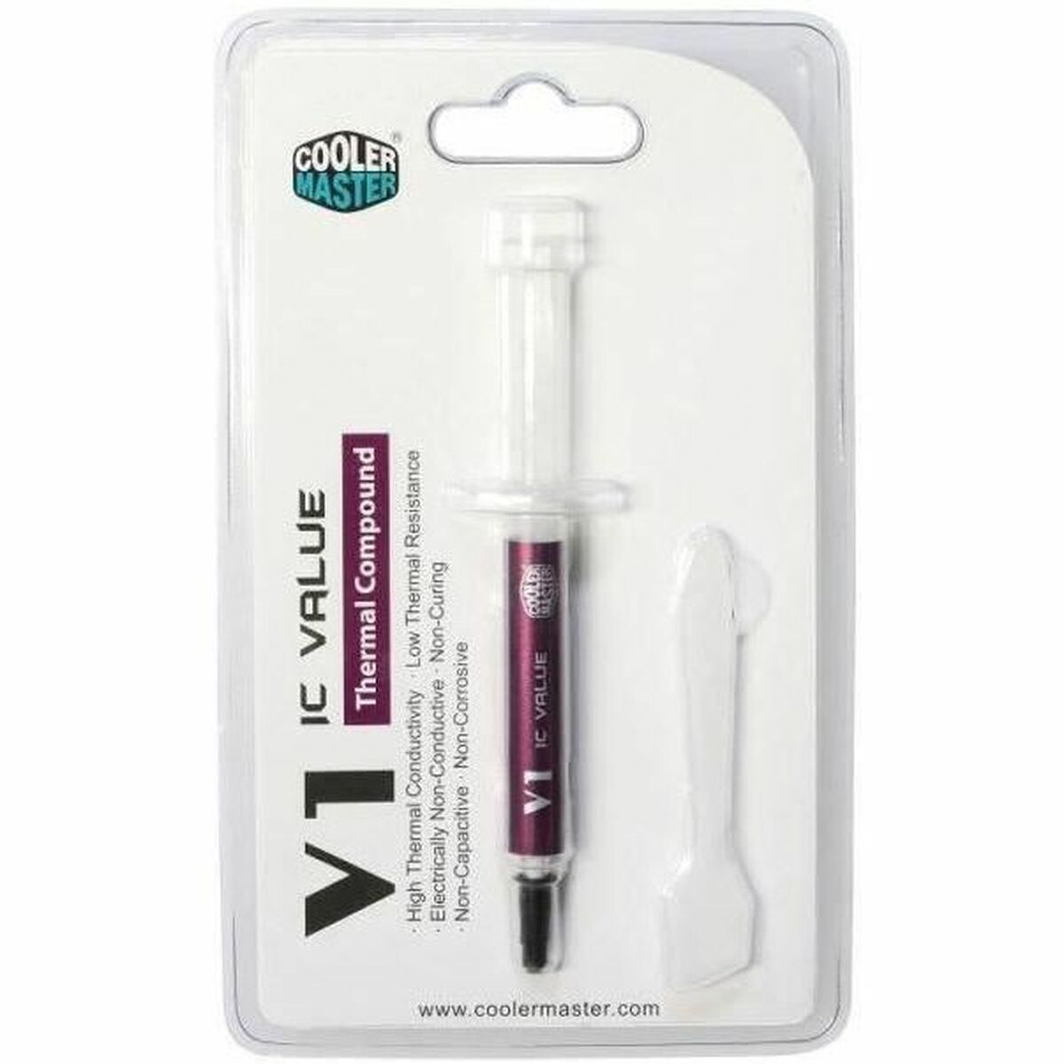 Afbeeldingen van Thermal Paste Syringe Cooler Master IC Value V1