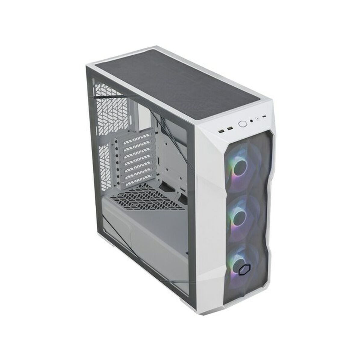 Picture of ATX Semi-tower Box Cooler Master TD500V2-WGNN-S00 White ARGB