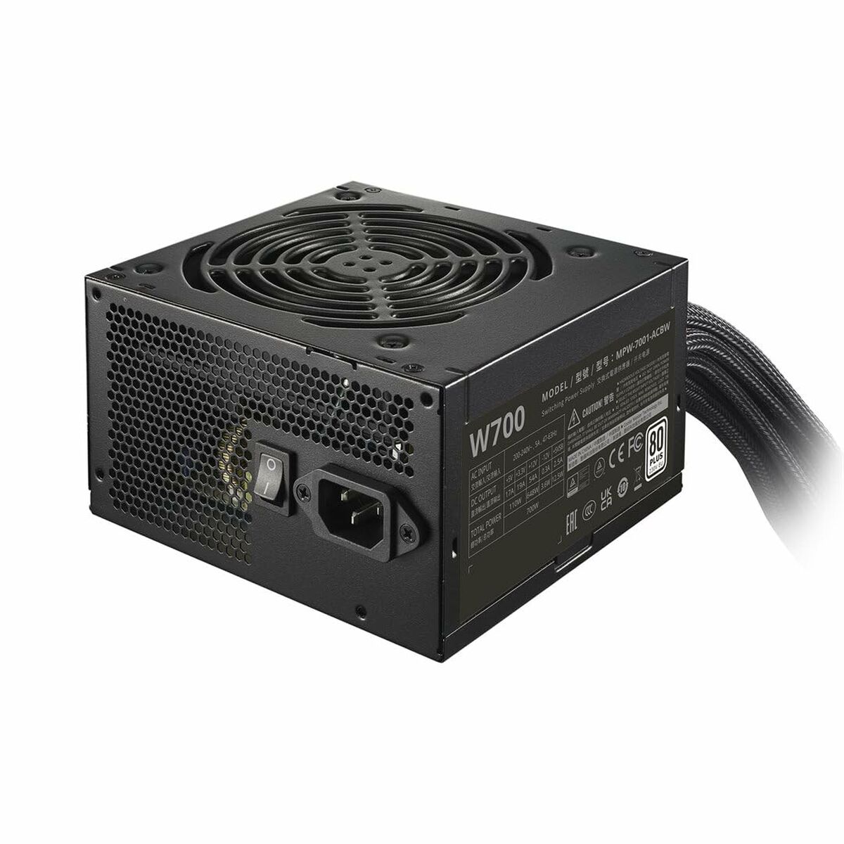 Picture of Power supply Cooler Master ATX 700 W 110 W 80 PLUS