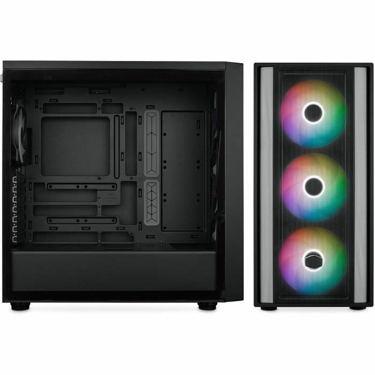 Afbeeldingen van ATX Semi-tower Box Cooler Master MB600-KGNN-S00 Black