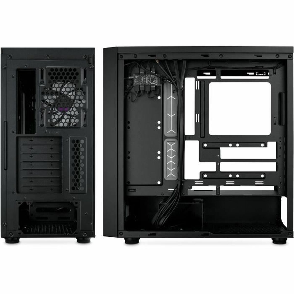 Afbeeldingen van ATX Semi-tower Box Cooler Master MB600-KGNN-S00 Black