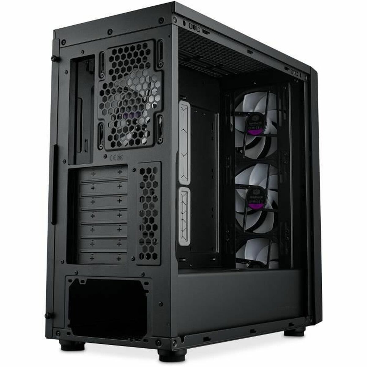 Afbeeldingen van ATX Semi-tower Box Cooler Master MB600-KGNN-S00 Black