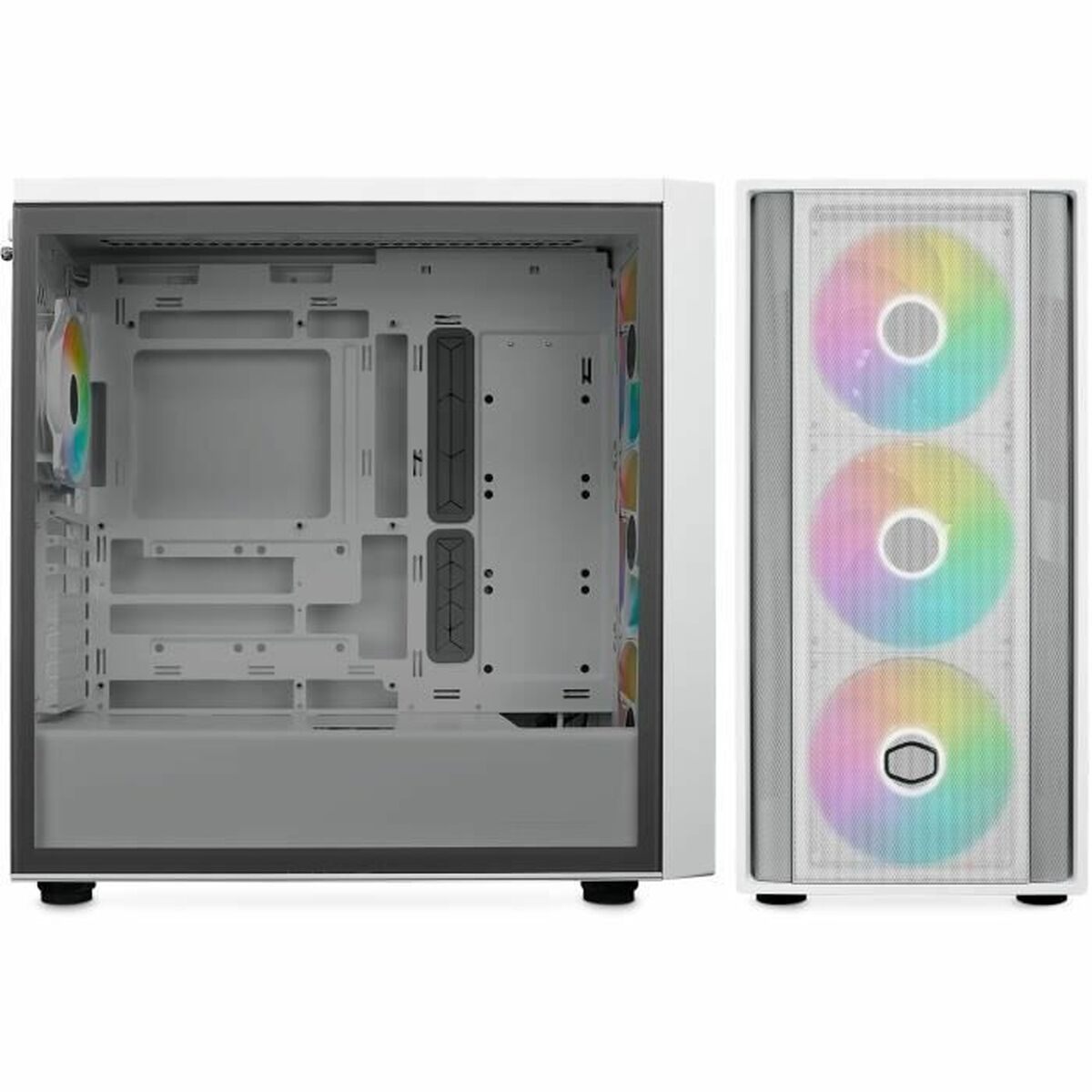 Afbeeldingen van ATX Semi-tower Box Cooler Master MB600-WGNN-S00 White