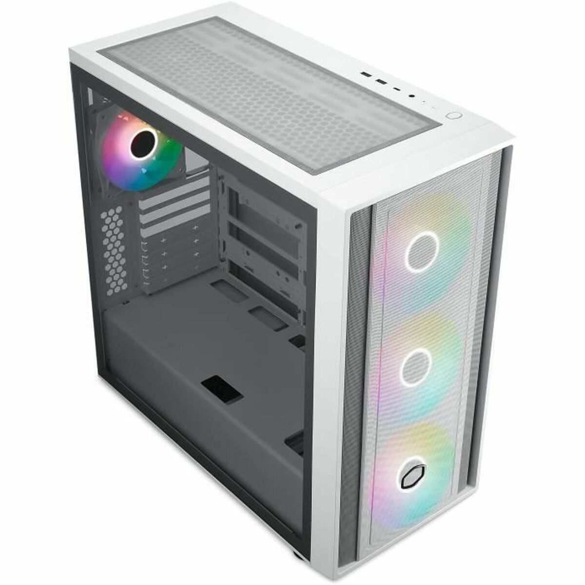 Afbeeldingen van ATX Semi-tower Box Cooler Master MB600-WGNN-S00 White