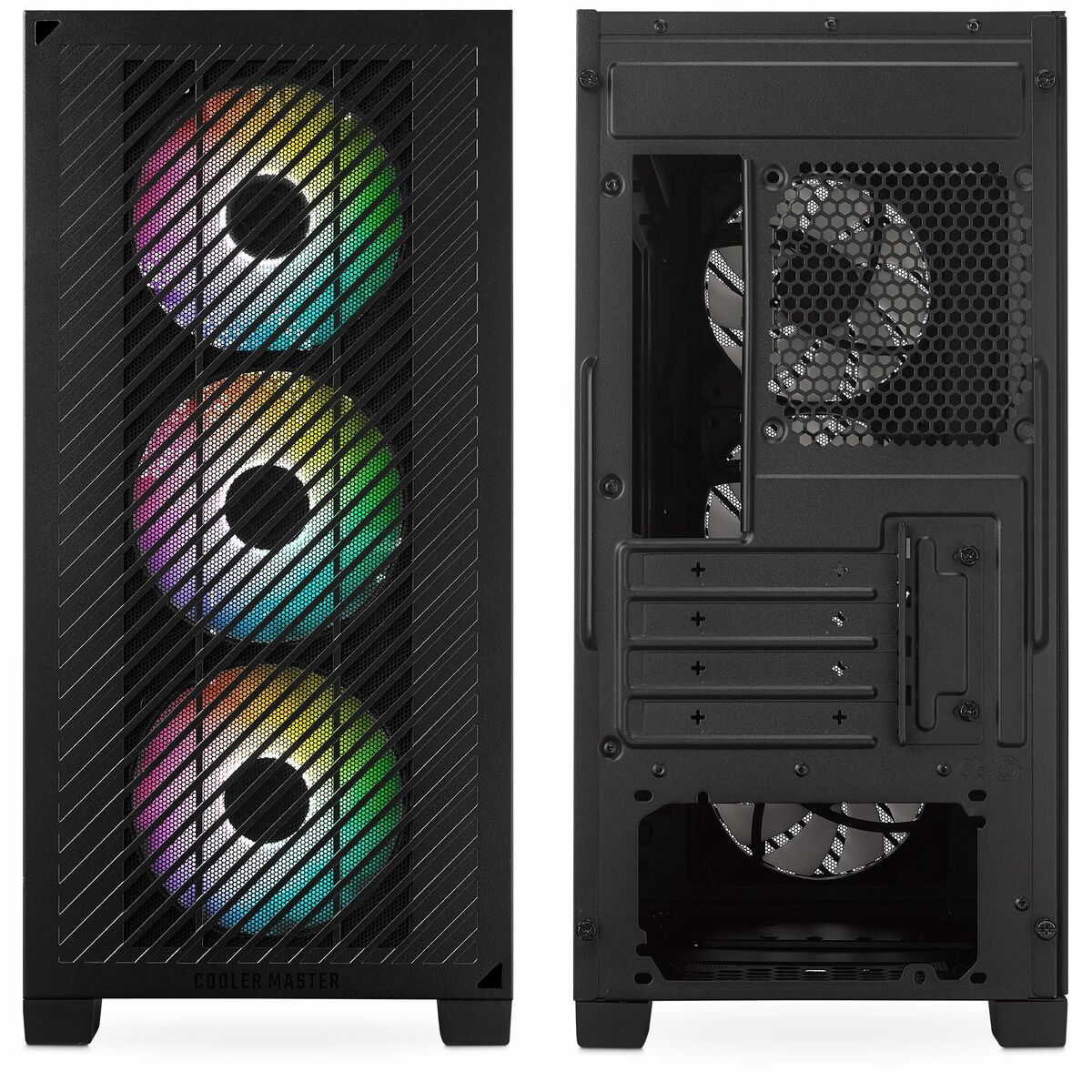 Afbeeldingen van ATX Semi-tower Box Cooler Master Elite 301 Black